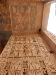 Templo Ramses III, decoração