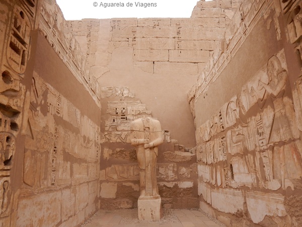 Templo Ramses III, quarto interior