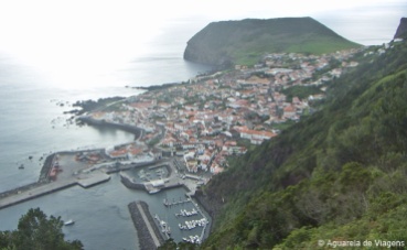 Vista panorâmica de Velas, São Jorge